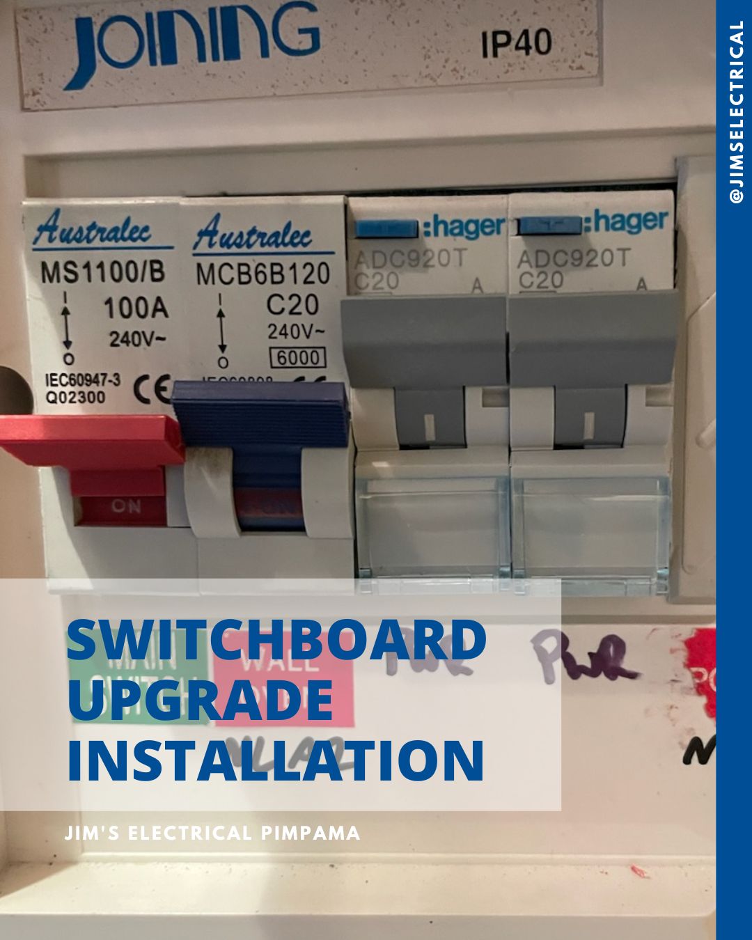 Switchboard Upgrade Installation